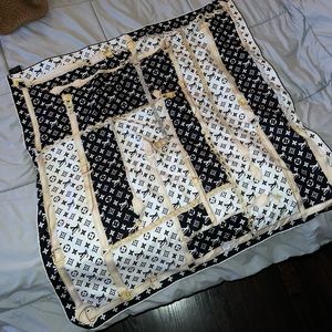 Louis Vuitton silk scarf